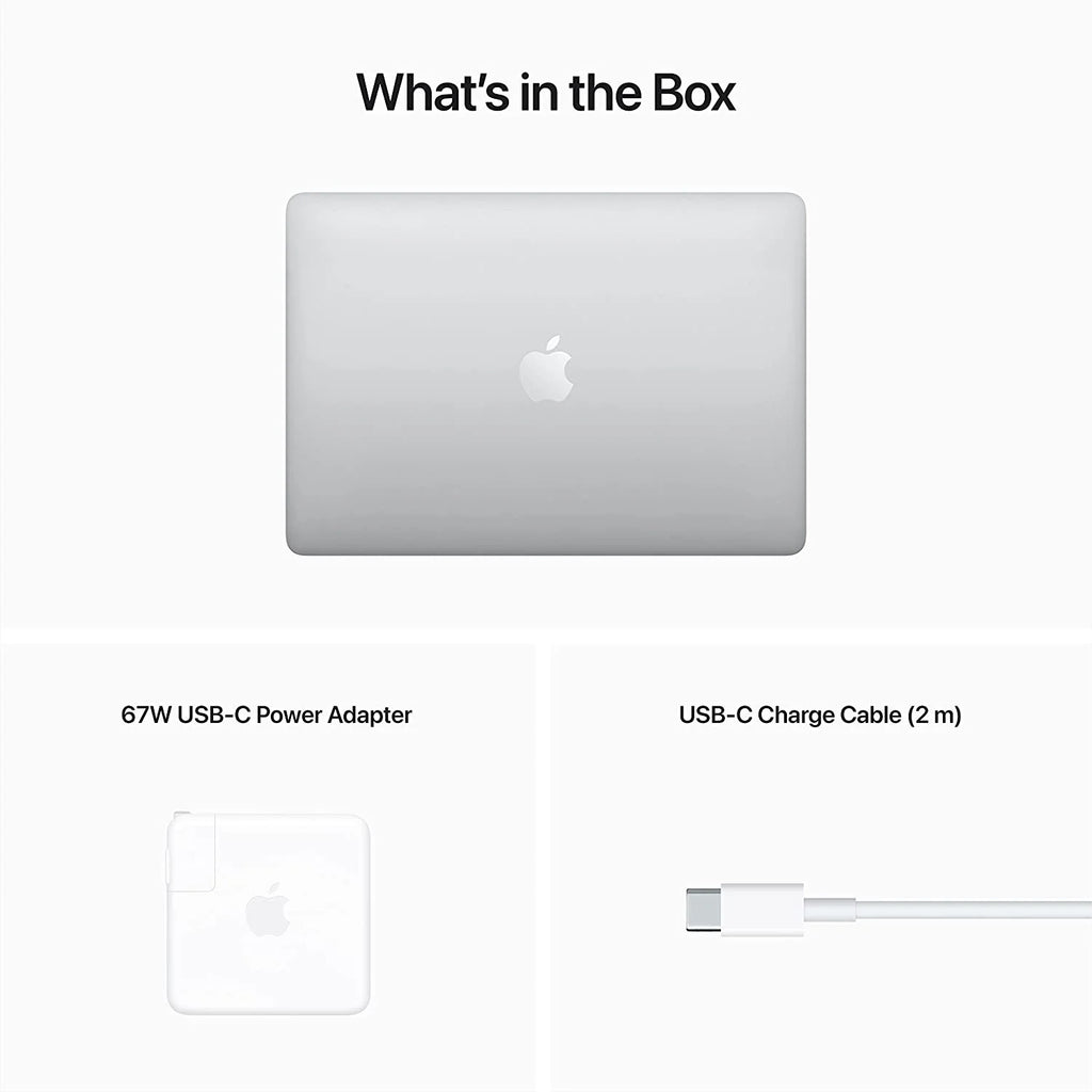 MacBook Pro 13" Laptop with Red Zipper Sleeve, USB-C Extension Cable, and Screen Cleaning Kit T169817
