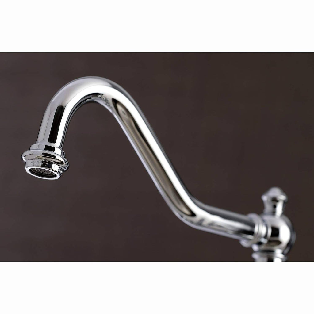 Brushed Nickel Bridge Kitchen Faucet with Brass Sprayer G37590
