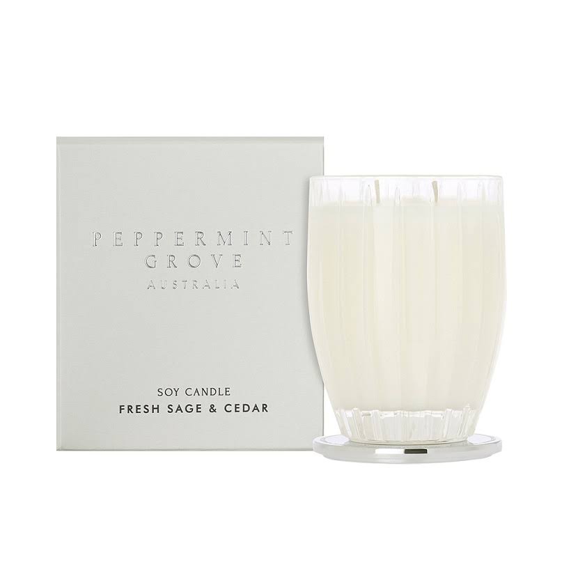 Sage Cedar Soy Candle 700g B86120