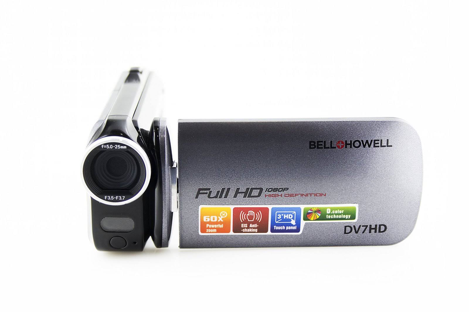 16.0-Megapixel Ultraslim 1080p HD Camcorder Gray V1662
