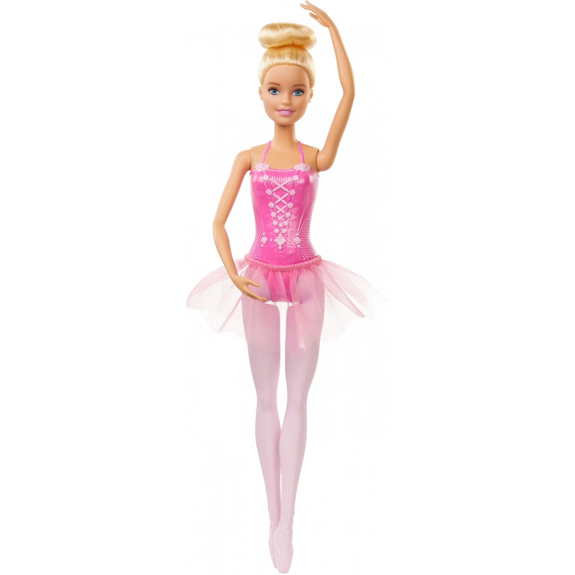Ballerina Doll with Tutu and Sculpted Toe Shoes, Blonde Hair R215349