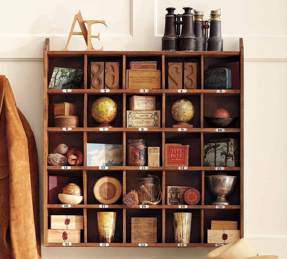Natural Stain Shelves & Display Ledges G784