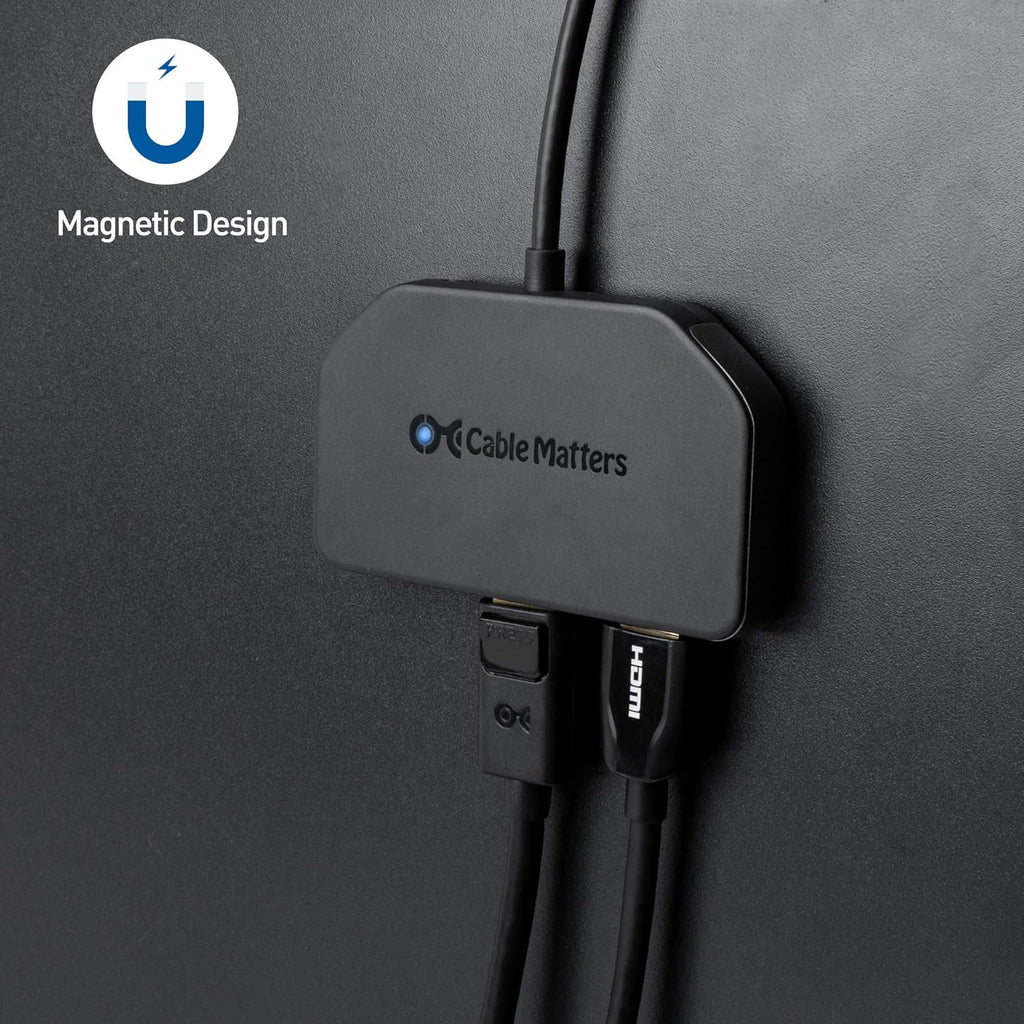 Triple 4K DisplayPort Splitter with 2X 8K DisplayPort 1.4 and 1x 4K HDMI V1809