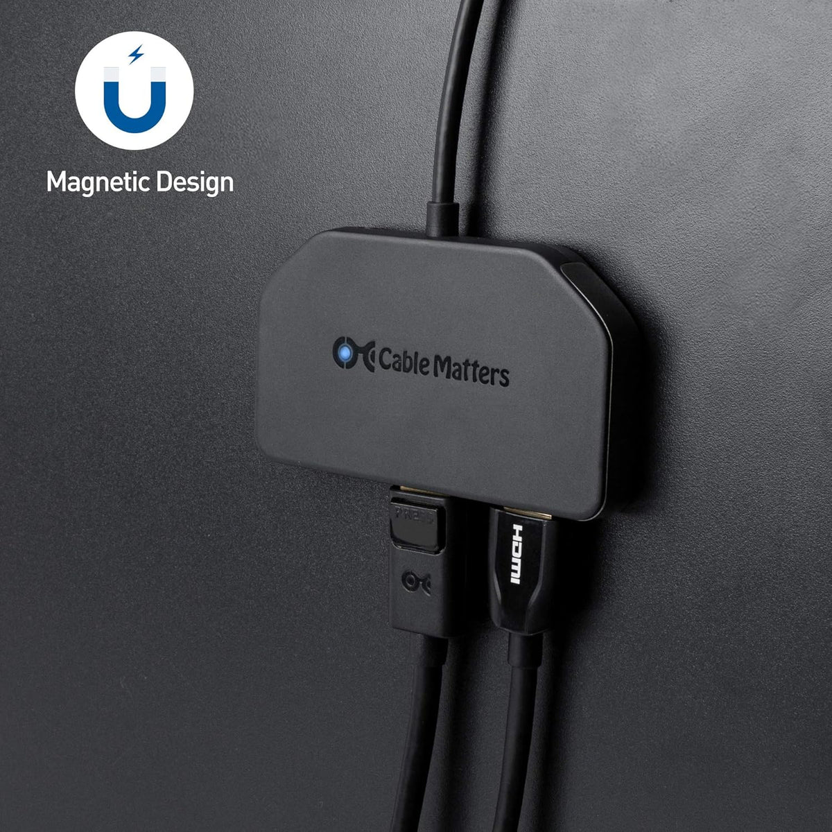 Triple 4K DisplayPort Splitter with 2X 8K DisplayPort 1.4 and 1x 4K HDMI V1809