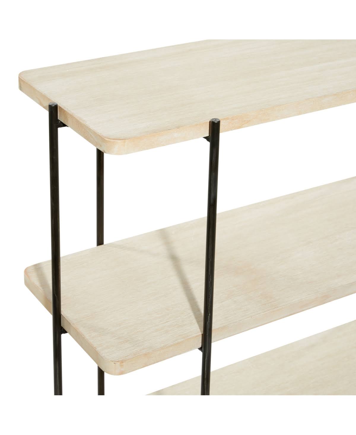Beige Metal Console Table Y919