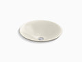 Biscuit Round Bathroom Sink I3580