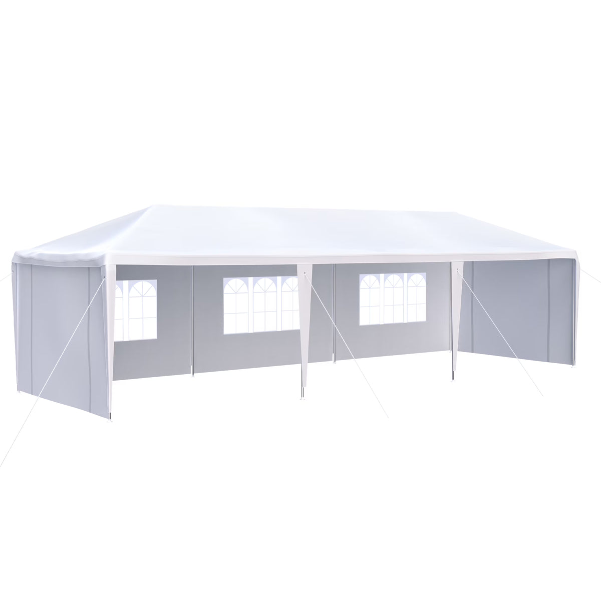 10x30' Outdoor Canopy Tent with 5 Removable Sidewalls I3897