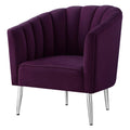 Velvet Accent Chair Z604475