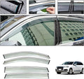 Smoke Tape-On Outside Window Deflectors Pack of 2 D74997