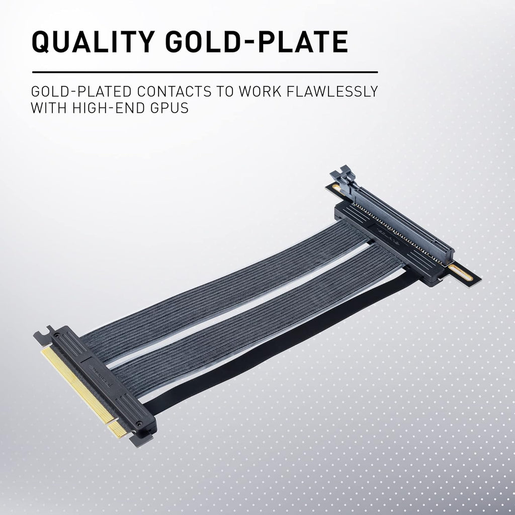 PCIE 4.0 Right Angle Riser Extension Cable B693