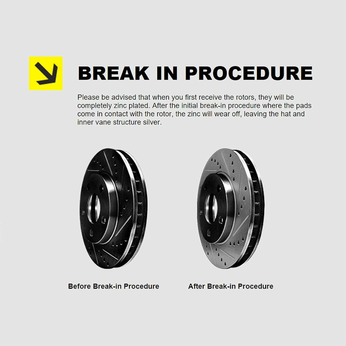 Black Hart Full Kit Brake Rotors H7873