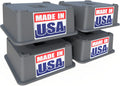 4 Pack Trailer Jack Block Stand 12,000 lbs Stabilizing Pads U7919