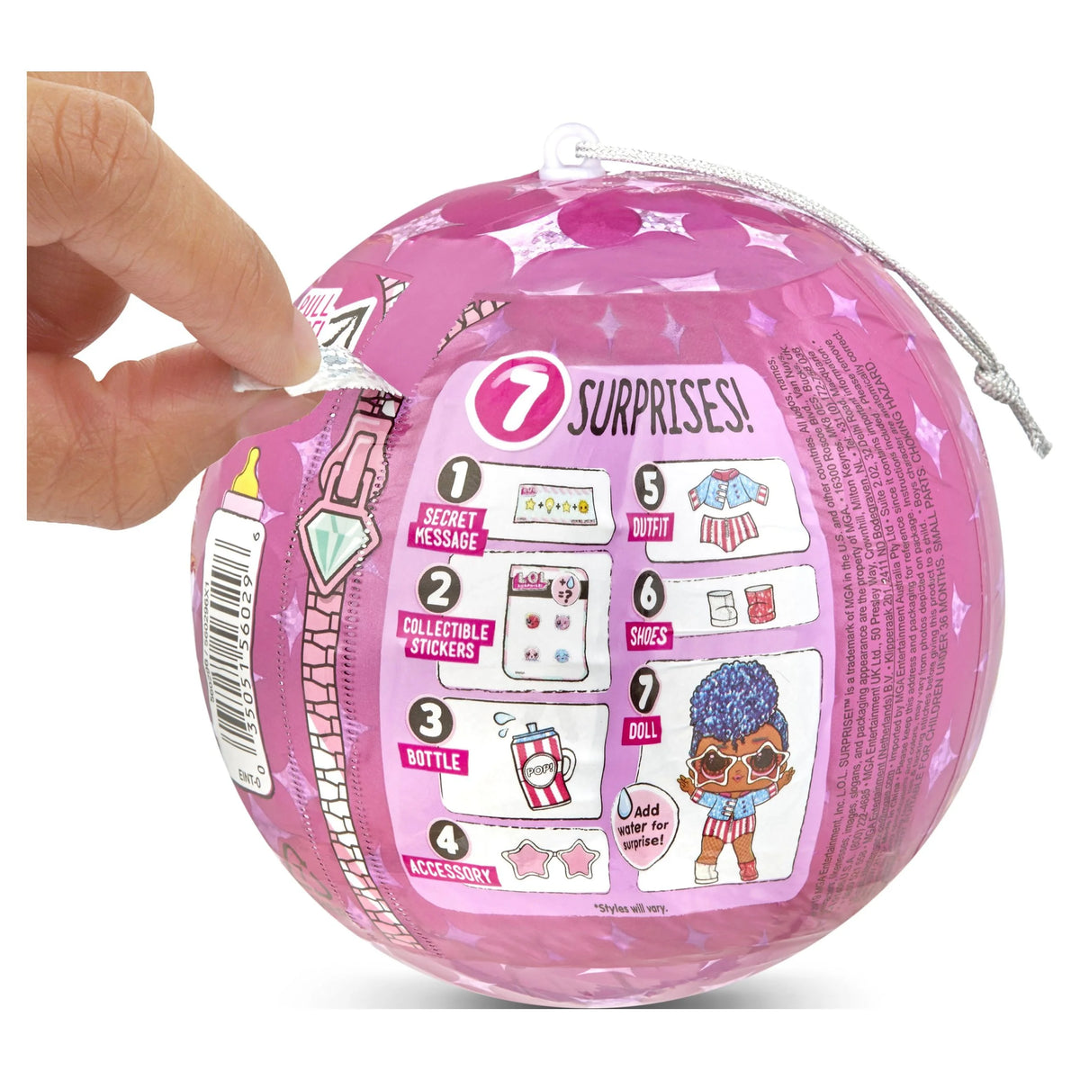 LOL Surprise Sparkle Series With Glitter Finish And 7 Surprises M88493