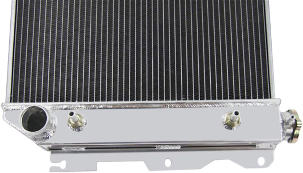 52MM 3 Row Core Aluminum Radiator with 16 Inches Fan Louver Shroud V338