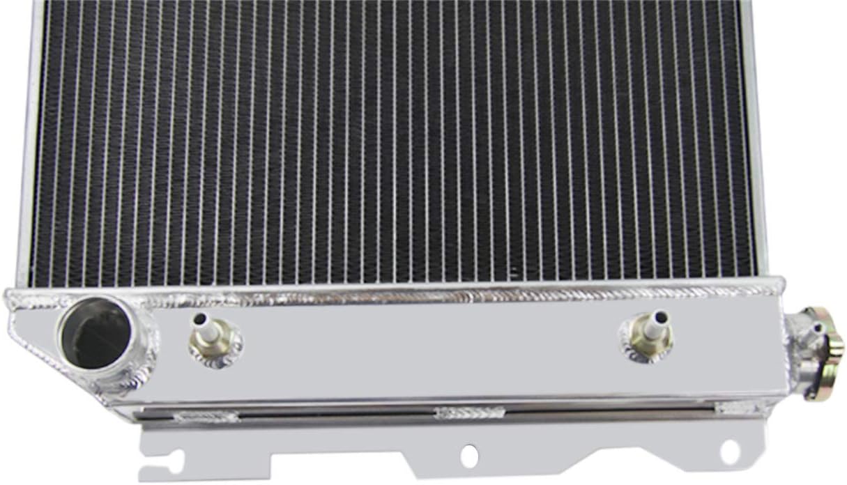 52MM 3 Row Core Aluminum Radiator with 16 Inches Fan Louver Shroud V338