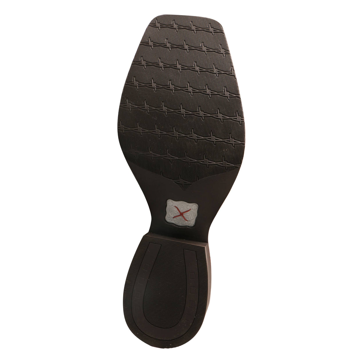Cognac Glazed Pebble Dark Green Cowboy Stock U144