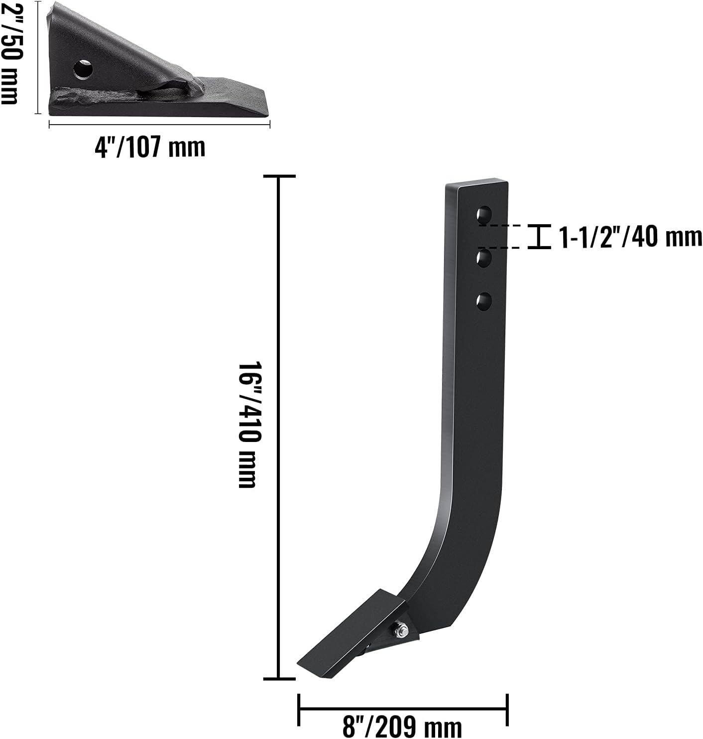 5pcs Box Blade Shank with Removable Tapered Teeth and Pins D99526