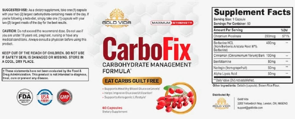 Carbofix Pills Supplement (360 Capsules) Y25983