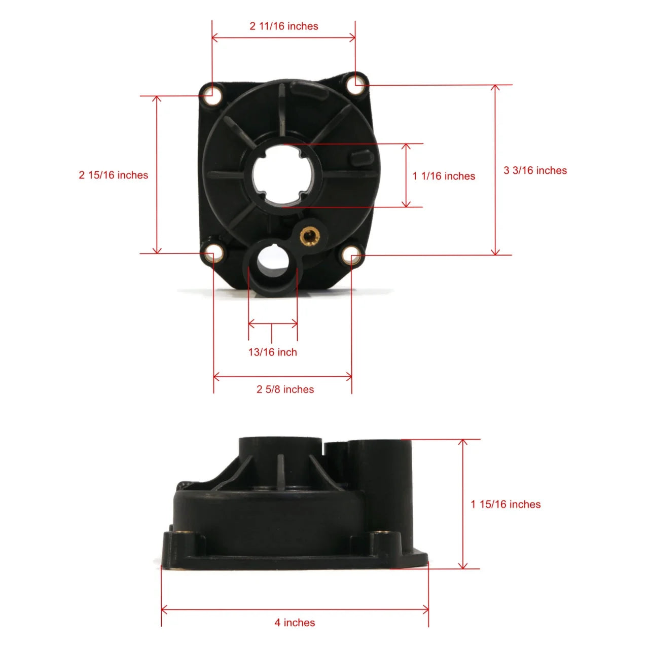 Water Pump Impeller Kit for Evinrude Outboard V8025