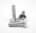 1/4x22-20 x 6 1/2x22 (PT) Coarse Thread Carriage Bolt Stainless Steel 18-8 Pk 50 Q407129