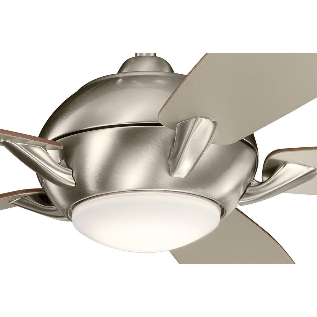 Brushed Stainless Steel LED Ceiling Fan P73515
