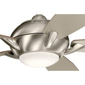 Brushed Stainless Steel LED Ceiling Fan P73515
