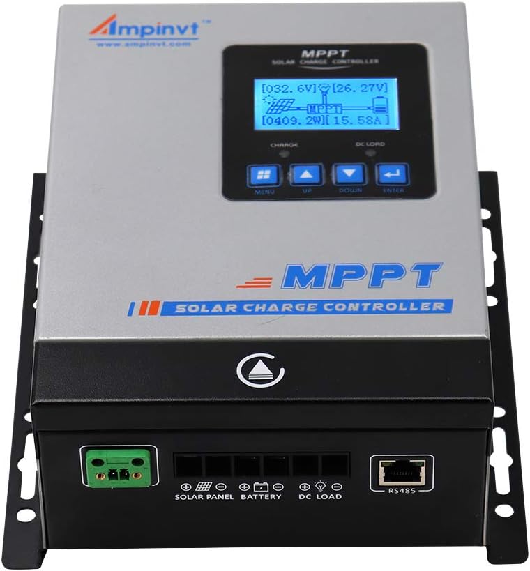 Solar Panel Charge Controller 12v24v36v48v auto max 150v Solar Input A7410