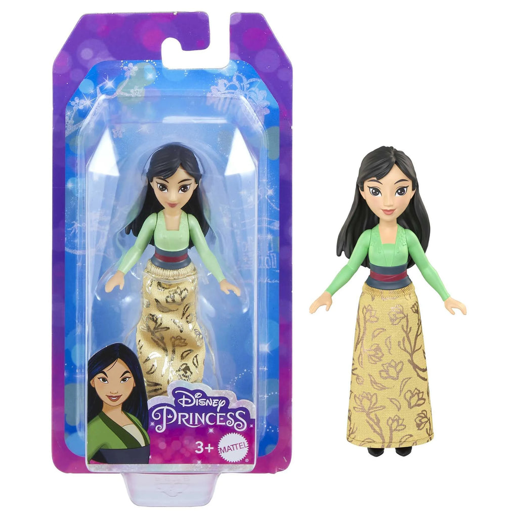 Disney Princess 3.5-inch Small Doll - Belle & Mulan M973404
