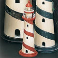 15 x Wooden Lighthouse K10214