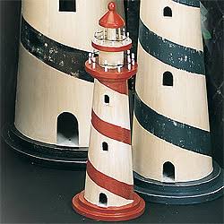 15 x Wooden Lighthouse K10214