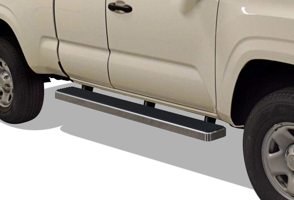 Black Aluminum Running Boards Side Step for Toyota Tacoma Access Cab S924131
