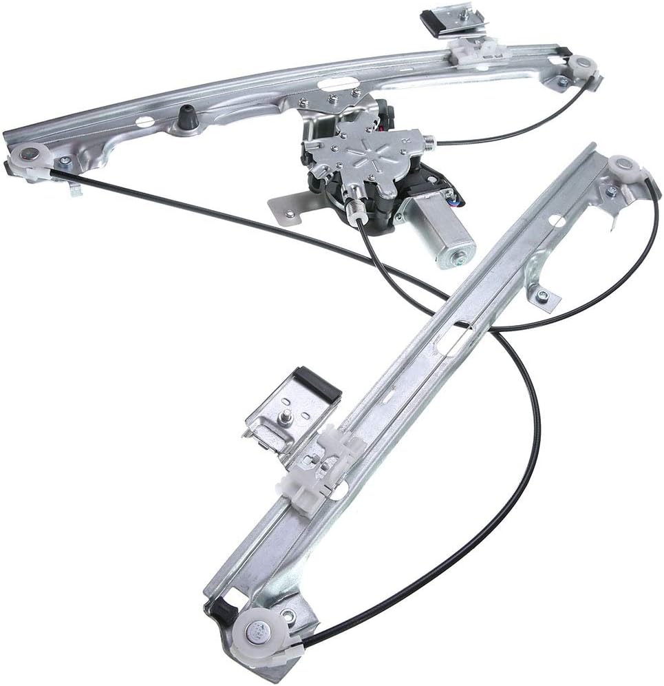 Front Left Driver Side Power Window Regulator with Motor Assembly Pack of 2 B344846