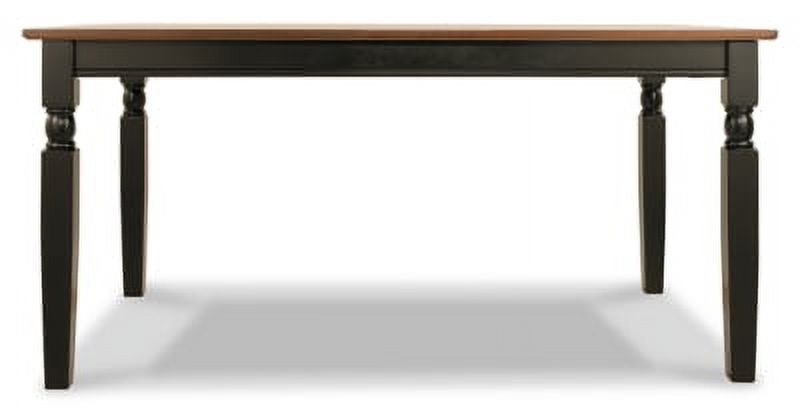 Black/Brown Dining Table D489703