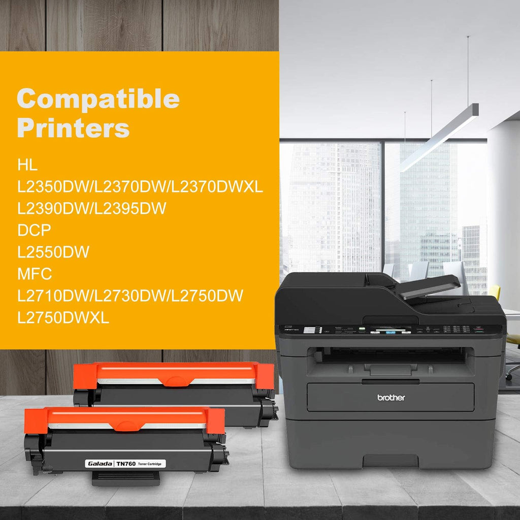 Compatible Toner Cartridge Replacement 2 Pack with Chip Z53825