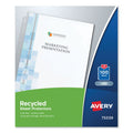 Clear Recycled Polypropylene Sheet Protector, 100/Box X84034