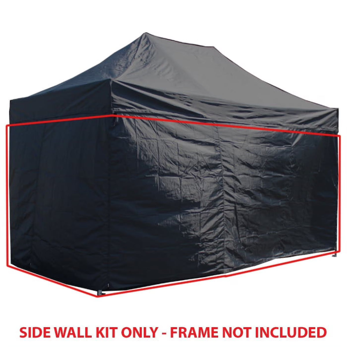 Black 10x15 Instant Canopy Side Walls, 4 Pack T62372