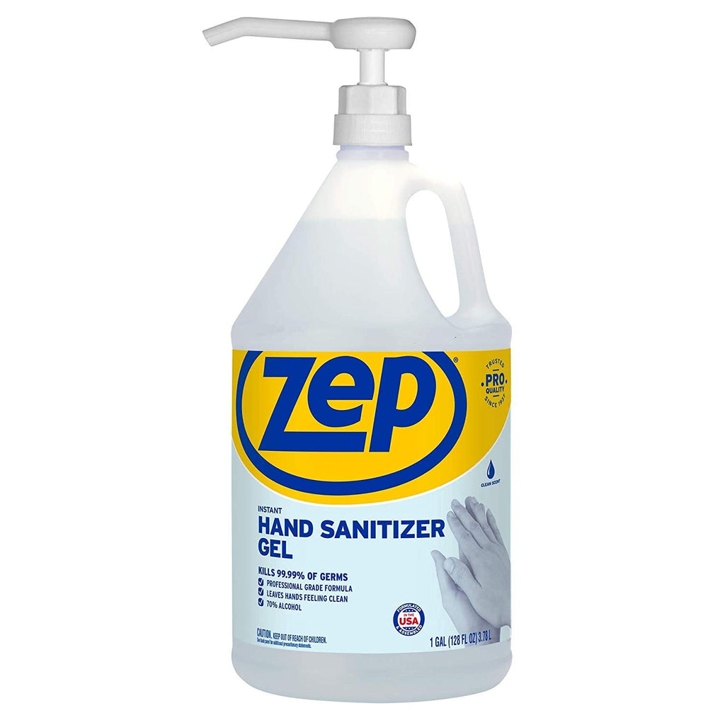 Instant Hand Sanitizer Gel 70% Alcohol 1 Gallon Case of 2 E472