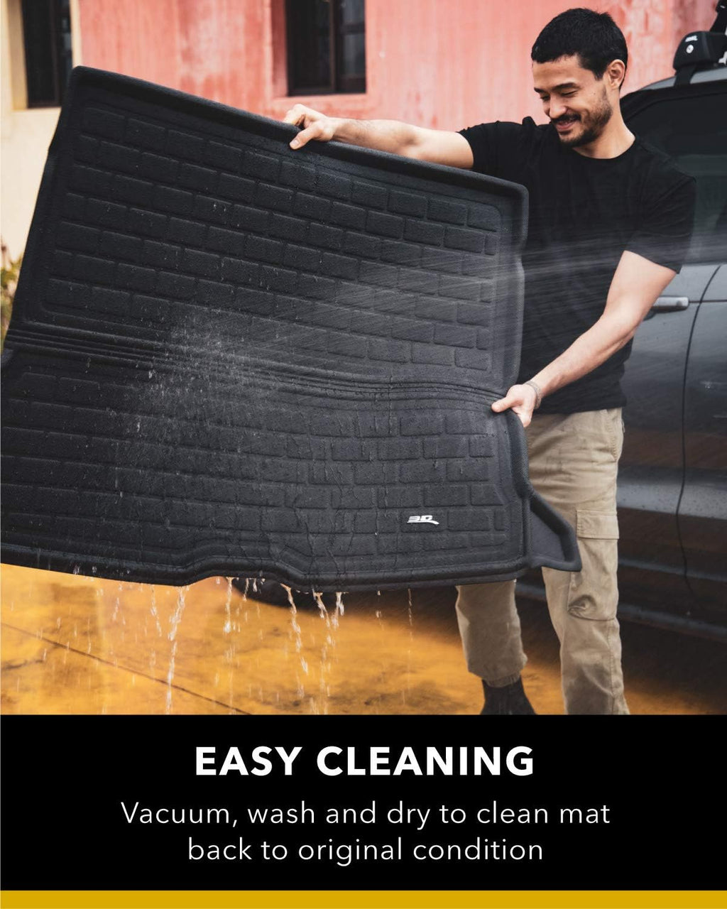 Black Rear Cargo Liner S262