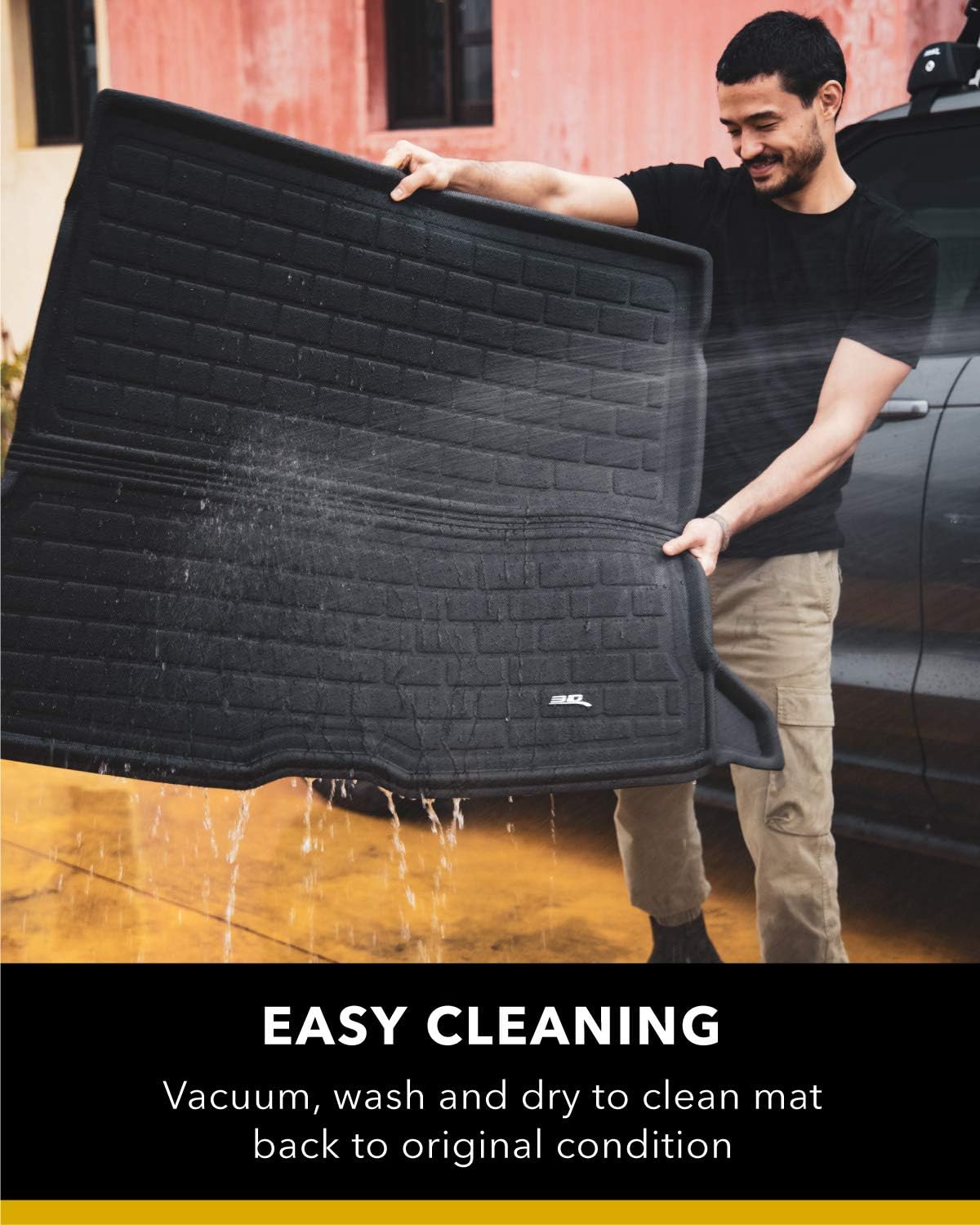 Black Rear Cargo Liner S262
