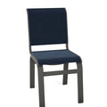 Textured Graphite/Lime Patio Dining Side Chair I3580