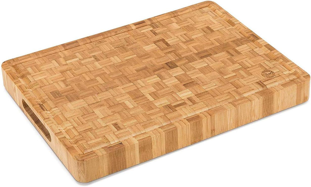 End Grain Bamboo Cutting Board, Extra Large, Pack of 2 K3775