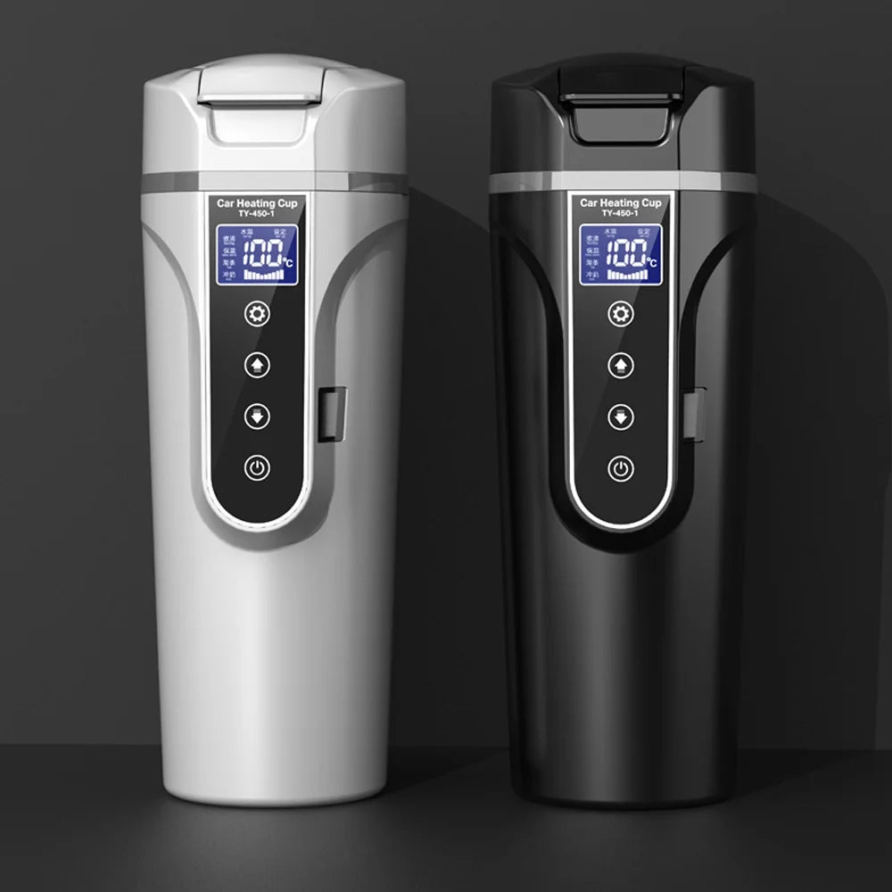 12.0V 24V Car Truck Heated Water Cup Electric Kettle H52620