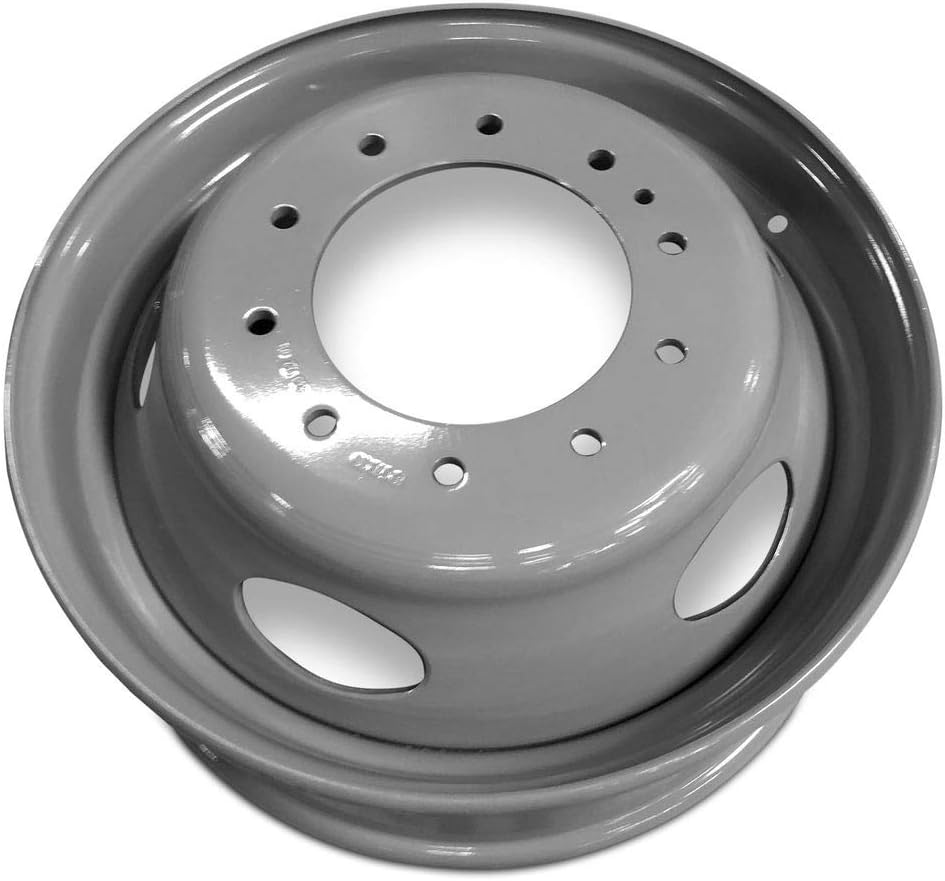 19.5 Inch 10 Lug Gray Steel Wheel Rim A6928