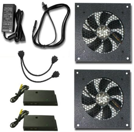 Two-Single 120mm Kits with Thermal Control Pack of 2 L3692