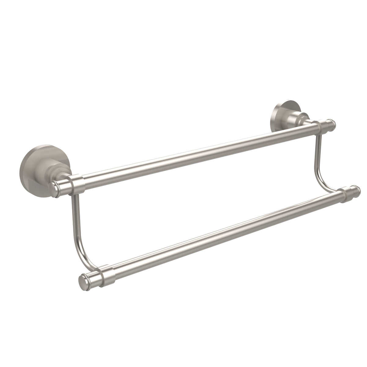Matte Black 24 inch Double Towel Bar N4933