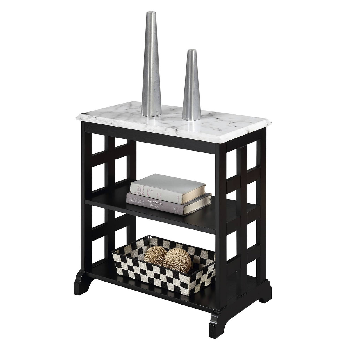 Black Chairside Table B9499