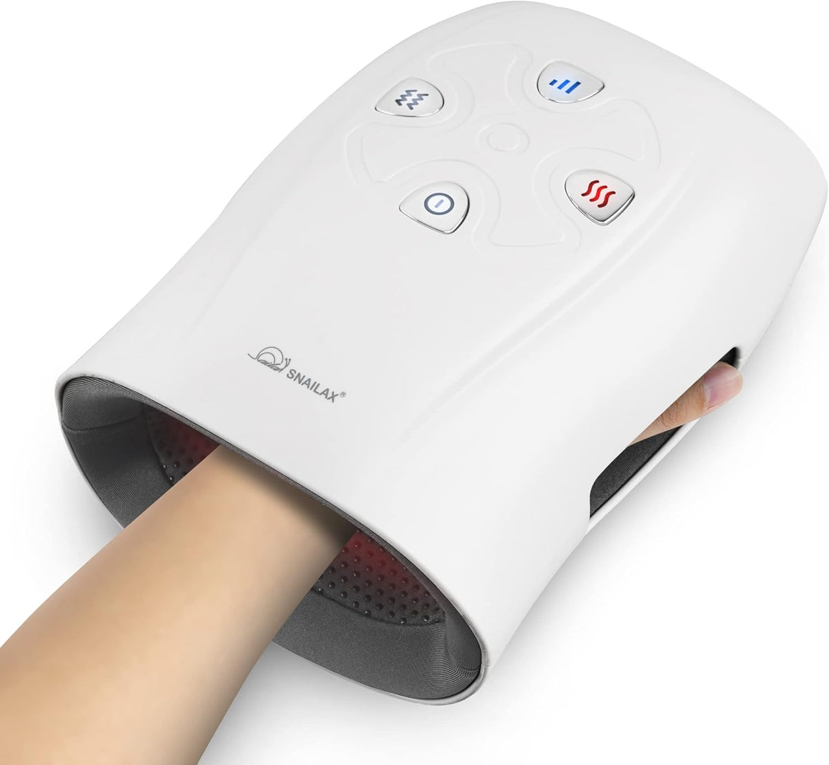 Cordless Electric Hand Massager with Heat, Vibration, Compression B80570