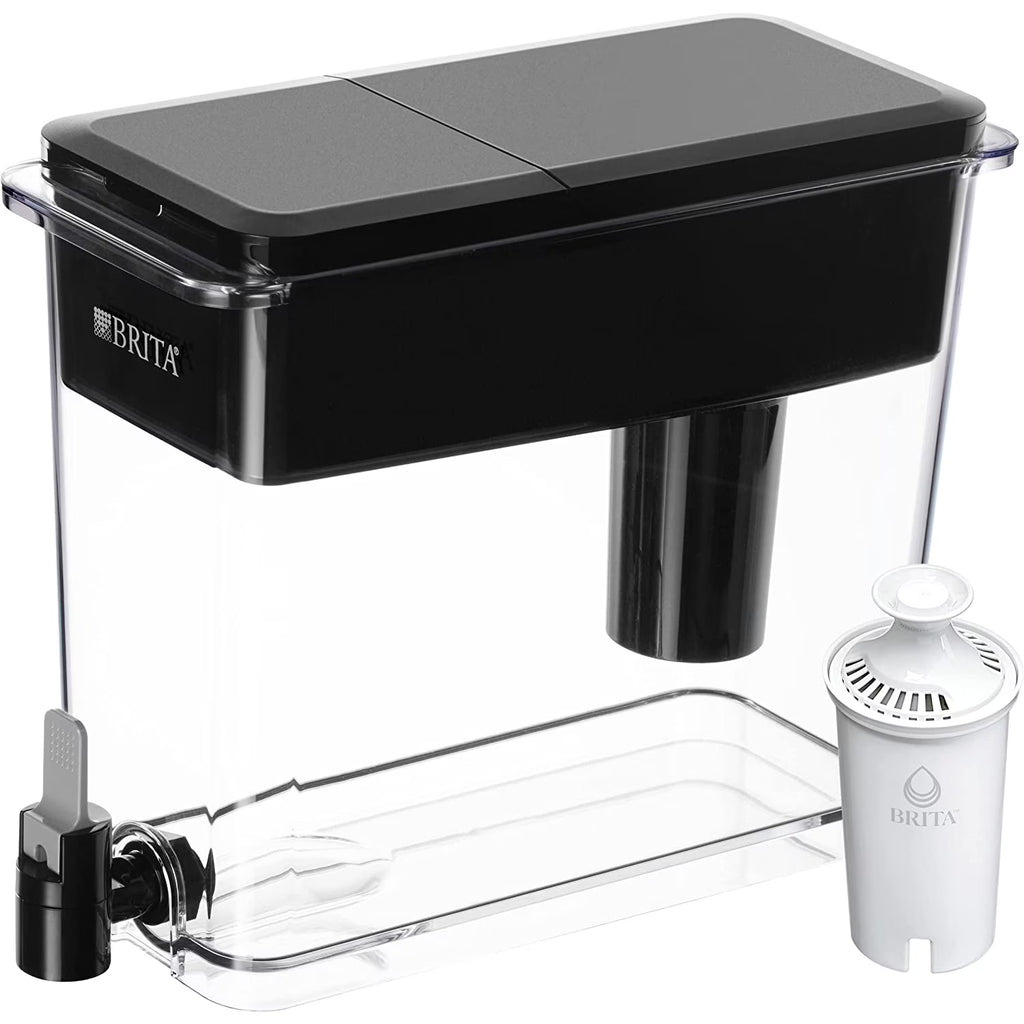 Black BPA Free 27-Cup Water Filter Dispenser D11332