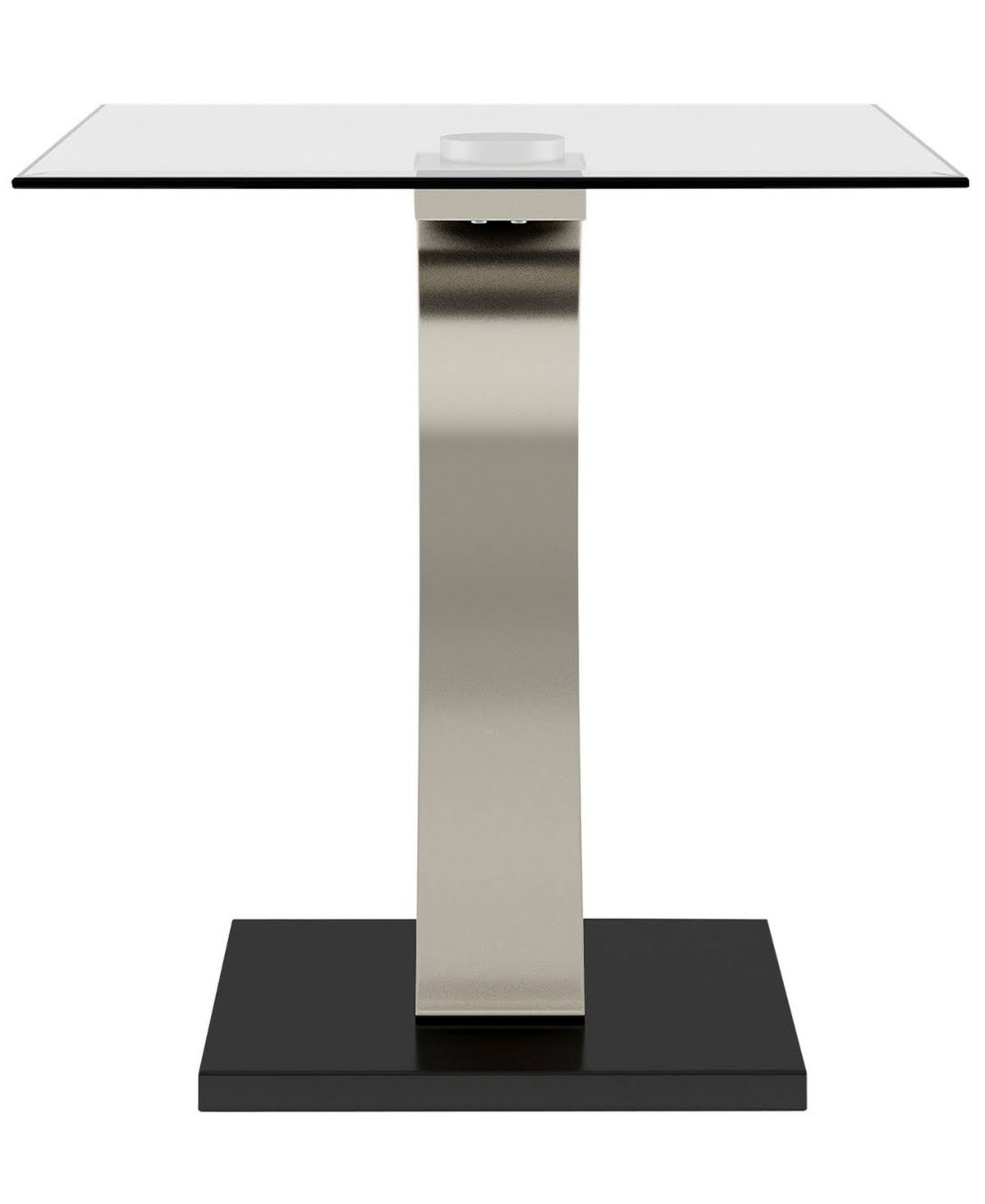 Silver Square End Table V933