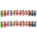 24 Pcs Russian Wooden Nesting Dolls Matryoshka C567
